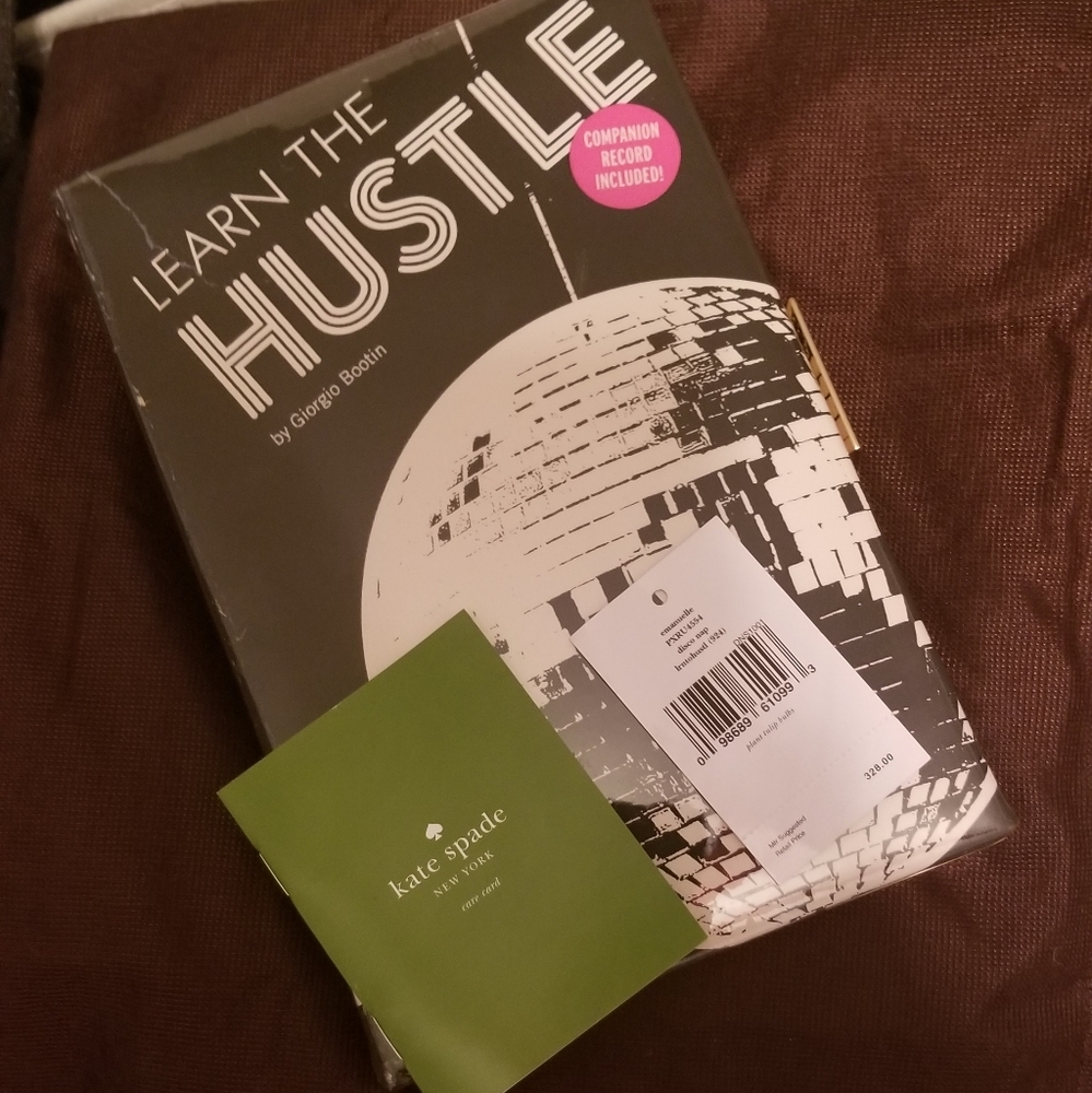Kate Spade Book Clutch like new